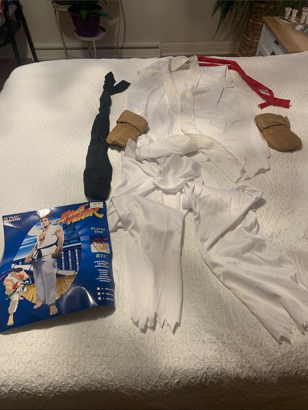 Street Fighter Player One Ryu Adult Costume.